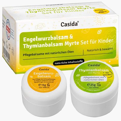 ENGELWURZBALSAM & Thymianbalsam Myrte Kinder Set