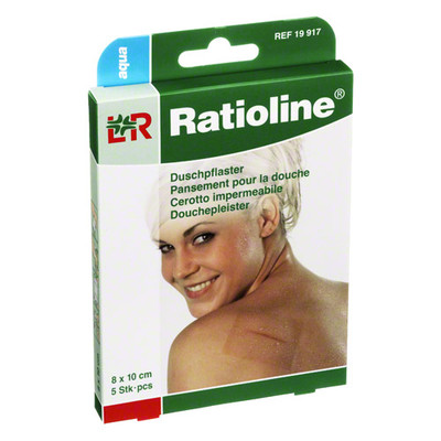 RATIOLINE aqua Duschpflaster 8x10 cm