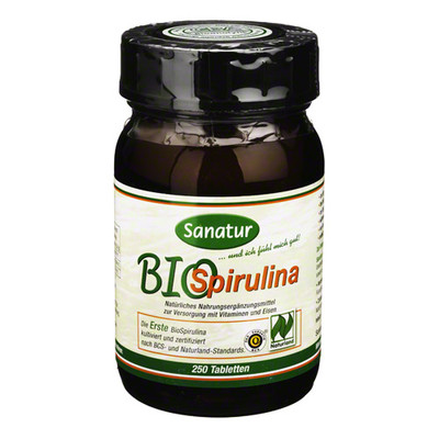 BIOSPIRULINA aus kologischer Aquakultur Tabletten