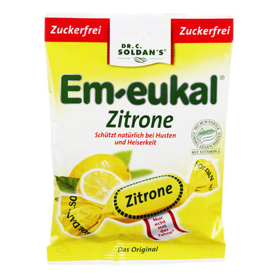 EM-EUKAL Bonbons Zitrone zuckerfrei