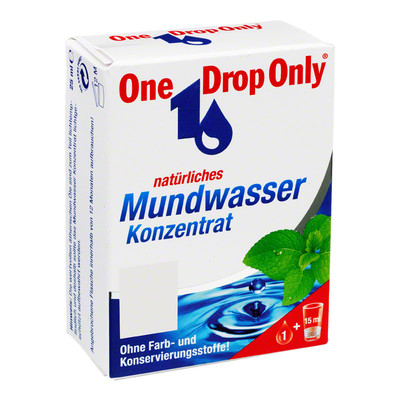 ONE DROP Only natrl.Mundwasser Konzentrat