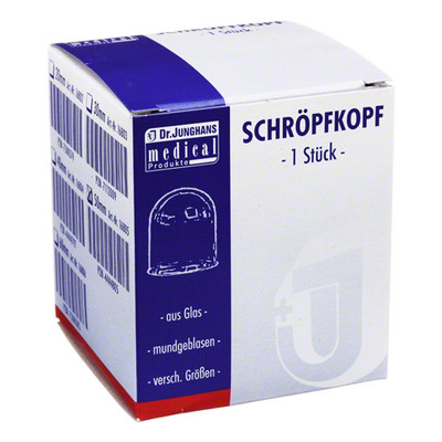 SCHRPFKOPF 5 cm Glas