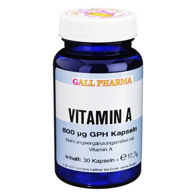 VITAMIN A 800 g GPH Kapseln