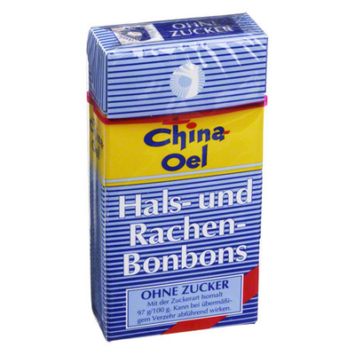 CHINA L Hals- u.Hustenbonbons o.Zucker