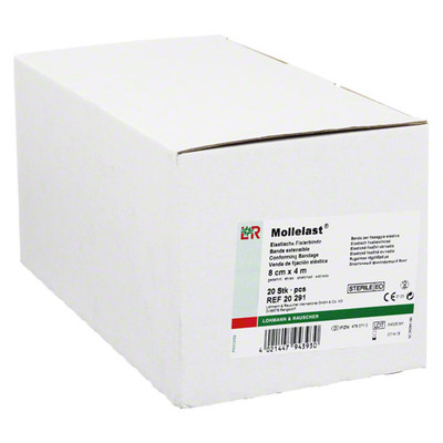 MOLLELAST Binden 8 cmx4 m steril einz.verpackt