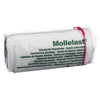 MOLLELAST Binden 8 cmx4 m wei