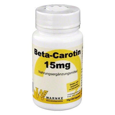 BETA CAROTIN KAPSELN 15 mg