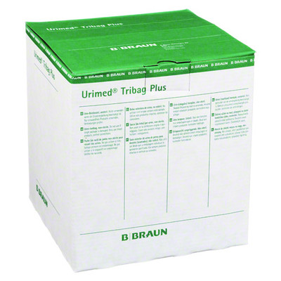 URIMED Tribag Plus Urin Beinbtl.500ml 80cm unst.