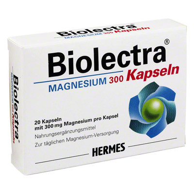 BIOLECTRA Magnesium 300 mg Kapseln