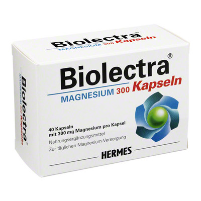 BIOLECTRA Magnesium 300 mg Kapseln