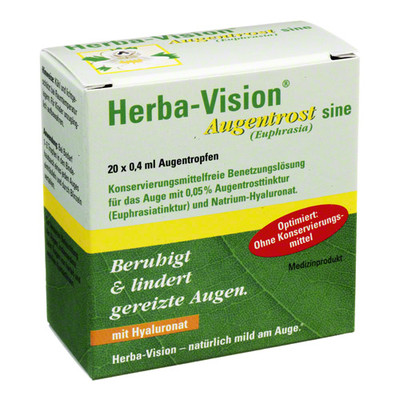 HERBA-VISION Augentrost sine Augentropfen