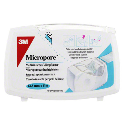 MICROPORE Vliespfl.1,25cmx5m m.Abr.1530NP-0SD