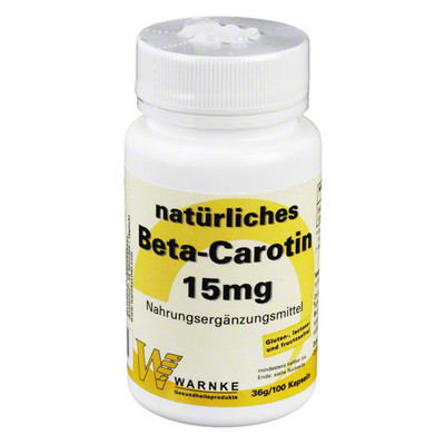 BETA CAROTIN KAPSELN 15 mg nat�rlich