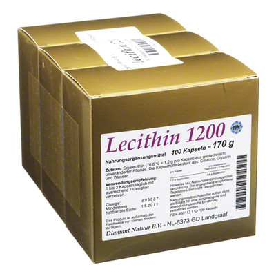 LECITHIN 1200 Kapseln