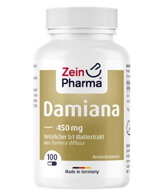 DAMIANA KAPSELN 450 mg 5:1 Blattextrakt