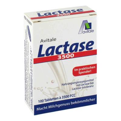 LACTASE 3.500 FCC Tabletten im Klickspender