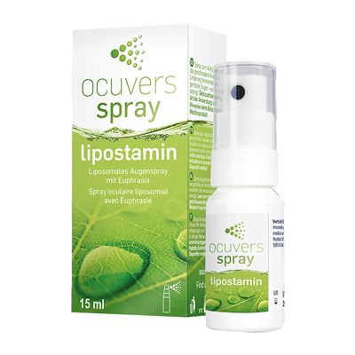 OCUVERS spray lipostamin Augenspray mit Euphrasia