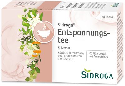 SIDROGA Wellness Entspannungstee Filterbeutel