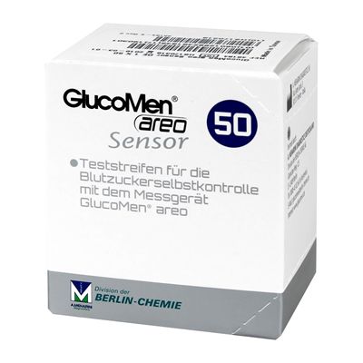 GLUCOMEN areo Sensor Teststreifen