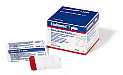 LEUKOMED transp.plus sterile Pflaster 5x7,2 cm