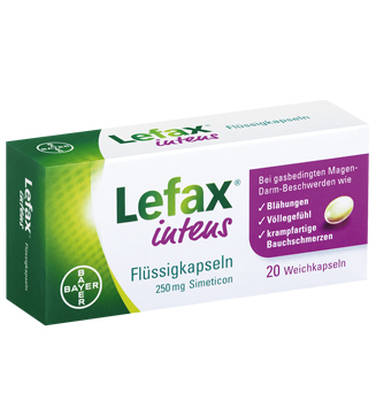 LEFAX intens Flüssigkapseln 250 mg Simeticon