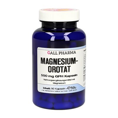 MAGNESIUMOROTAT 550 mg GPH Kapseln