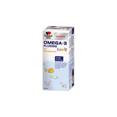 DOPPELHERZ Omega-3 flüssig family system