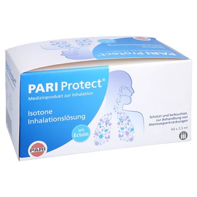 PARI ProtECT Inhalationsl�sung mit Ectoin Ampullen