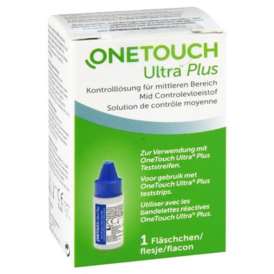 ONE TOUCH Ultra Plus Kontrolll�sung mittel
