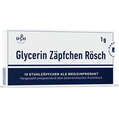 GLYCERIN ZPFCHEN Rsch 1 g gegen Verstopfung