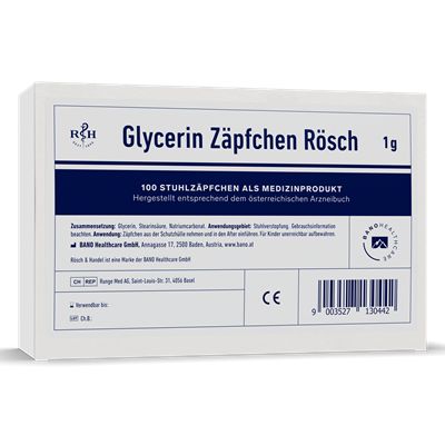 GLYCERIN ZPFCHEN Rsch 1 g gegen Verstopfung