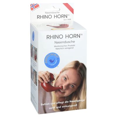 RHINO HORN Nasendusche rot
