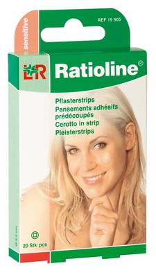 RATIOLINE sensitive Pflasterstrips rund