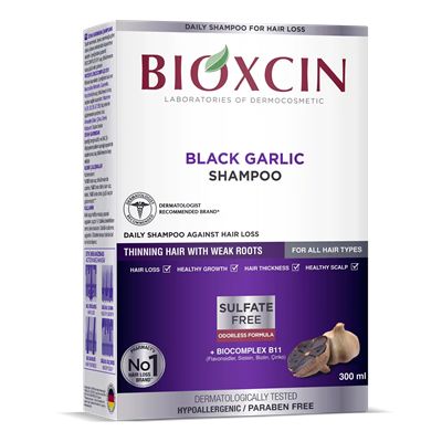 BIOXCIN schwarzer Knoblauch gg.Haarausfall Shampoo