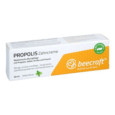 BEECRAFT Propolis Zahncreme Salbei Arnika Fluorid