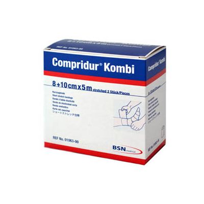 COMPRIDUR Kombi Binden je 1 Binde mit 8 cm+10 cm