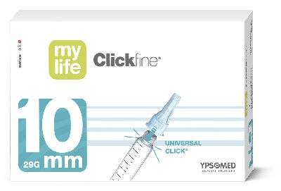 MYLIFE Clickfine Pen-Nadeln 10 mm 29 G