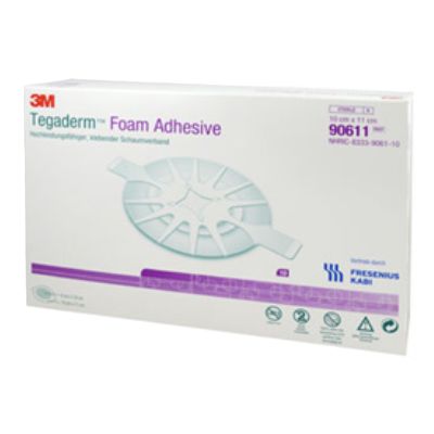 TEGADERM Foam Adhesive FK 10x11 cm oval 90611