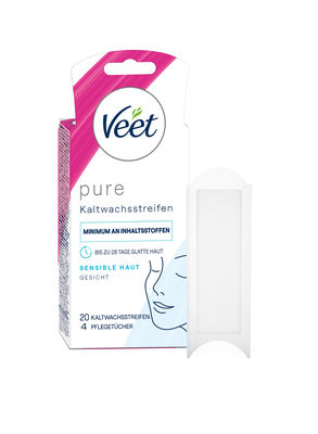 VEET Kaltwachs-Streifen Gesicht