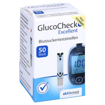 GLUCOCHECK Excellent Teststreifen