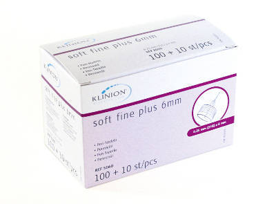 KLINION Soft fine plus Pen-Nadeln 0,25x6 mm 31 G