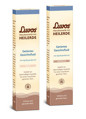 LUVOS Naturkosmetik getntes Gesichtsfluid bronze