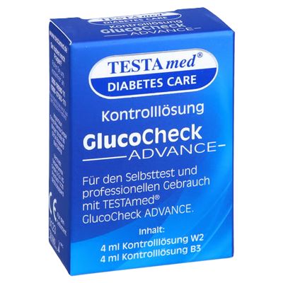 TESTAMED GlucoCheck Advance Kontrolll�sung