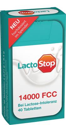 LACTOSTOP 14.000 FCC Tabletten Spender