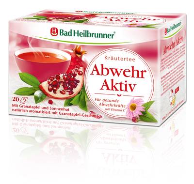 BAD HEILBRUNNER Krutertee Abwehr Aktiv Filterbtl.