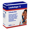 LEUKOTAPE K 2,5 cm blau