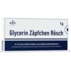 GLYCERIN ZPFCHEN Rsch 1 g gegen Verstopfung
