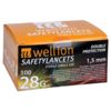 WELLION Safetylancets 28 G Sicherheitseinmallanz.